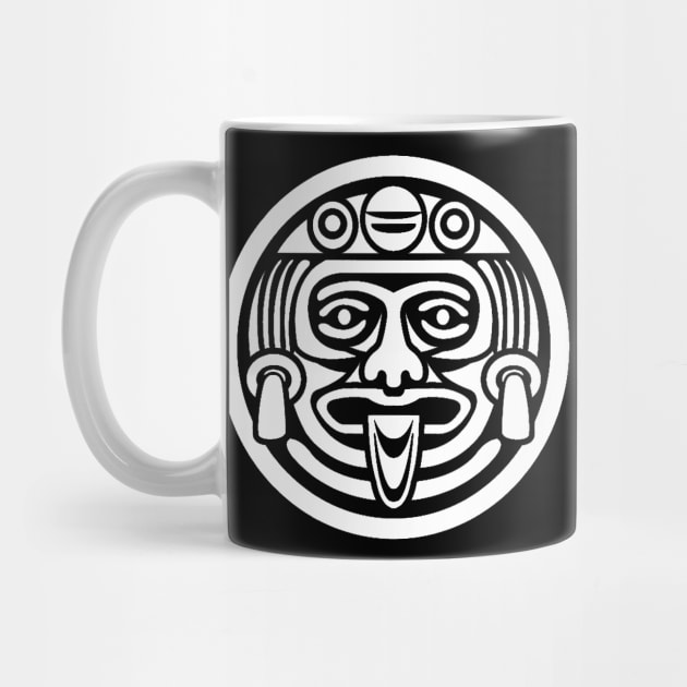 MAYAN MASK 1 by GardenOfNightmares